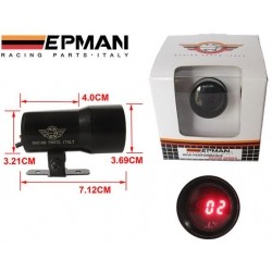 Wskaźnik 37mm LCD temperatura wody EPMAN Racing Italy