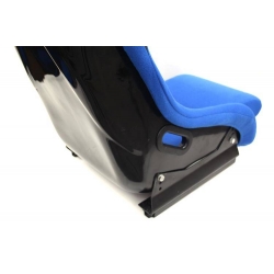 Fotel sportowy EVO Welur Blue