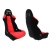 Fotel Sportowy Bimarco Cobra III Welur Black/Red