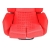 Fotel sportowy LOW MAX K608 Welur Bride Red