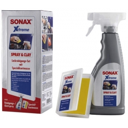 SPRAY & CLAY SONAX XTREME 500ML 60G Glinka+płyn